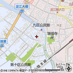 鳥取県米子市淀江町西原526周辺の地図