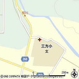 兵庫県豊岡市日高町栗山732周辺の地図