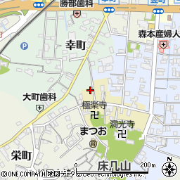 島根県松江市新町19-5周辺の地図