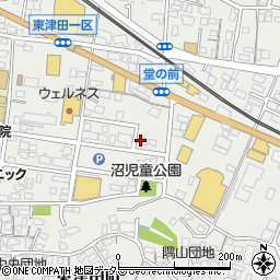 島根県松江市東津田町1119周辺の地図