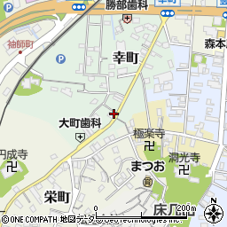 島根県松江市幸町802-39周辺の地図