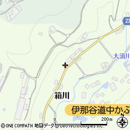 長野県飯田市箱川171周辺の地図