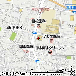島根県松江市東津田町1189周辺の地図