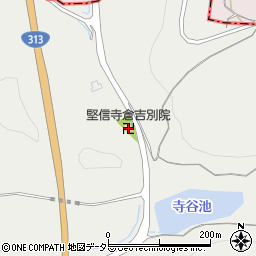 堅信寺倉吉別院周辺の地図