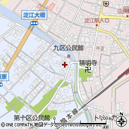 鳥取県米子市淀江町西原520周辺の地図