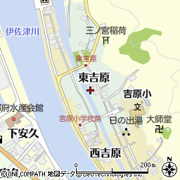 京都府舞鶴市東吉原424周辺の地図