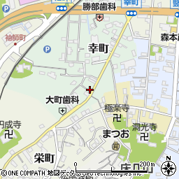島根県松江市幸町802周辺の地図