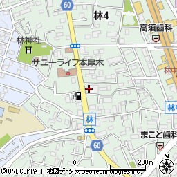 ブリヂストンタイヤジャパン株式会社神奈川カンパニー厚木営業所周辺の地図