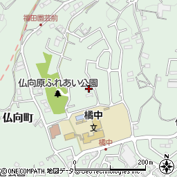 神奈川県横浜市保土ケ谷区仏向町1254周辺の地図