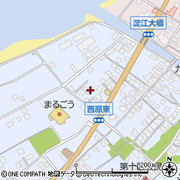 鳥取県米子市淀江町西原1300周辺の地図