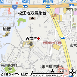 シノックス松江パート２周辺の地図