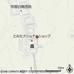 京都府舞鶴市森269周辺の地図