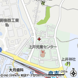 鳥取県倉吉市大平町周辺の地図