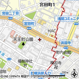 横浜信用金庫保土ケ谷支店周辺の地図