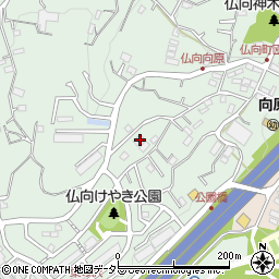 神奈川県横浜市保土ケ谷区仏向町1068-3周辺の地図