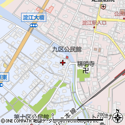 鳥取県米子市淀江町西原519周辺の地図