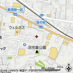 島根県松江市東津田町1106周辺の地図