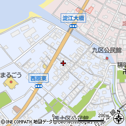 鳥取県米子市淀江町西原1305周辺の地図