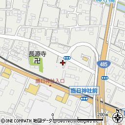島根県松江市東津田町973周辺の地図