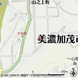 岐阜県美濃加茂市山之上町144周辺の地図