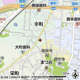 島根県松江市幸町823周辺の地図