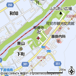 浄音寺周辺の地図