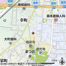島根県松江市新町17周辺の地図