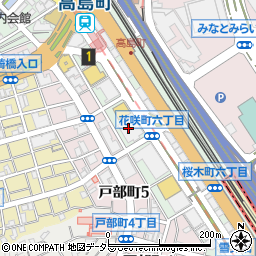 昭和株式会社　神奈川支社周辺の地図