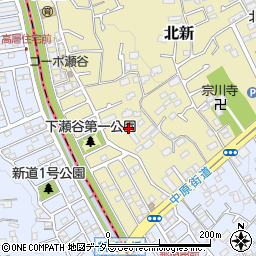 神奈川県横浜市瀬谷区北新30周辺の地図