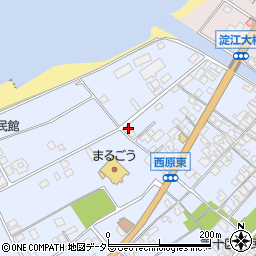 鳥取県米子市淀江町西原1327-47周辺の地図