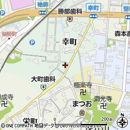 島根県松江市幸町802-3周辺の地図