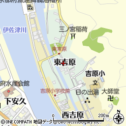 京都府舞鶴市東吉原412周辺の地図