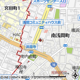 株式会社横浜たにや周辺の地図