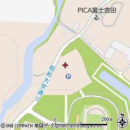 富士北麓公園駐車場周辺の地図