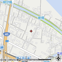 島根県松江市東津田町821周辺の地図