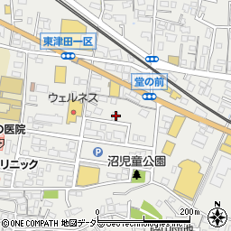 島根県松江市東津田町1108周辺の地図