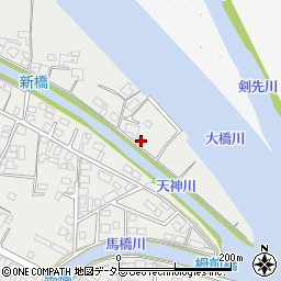 島根県松江市東津田町168周辺の地図