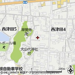 リュール西津田２周辺の地図