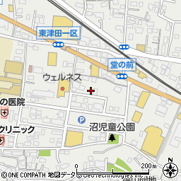 島根県松江市東津田町1109周辺の地図