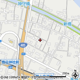 島根県松江市東津田町832周辺の地図