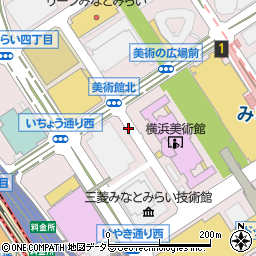 横浜コネクトスクエア駐車場【土日祝のみ：7:00～23:00】※ハイルーフOK周辺の地図