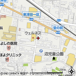 島根県松江市東津田町1111周辺の地図