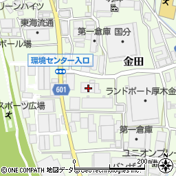 神奈川県厚木市金田1030周辺の地図