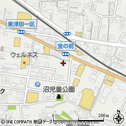 島根県松江市東津田町1103周辺の地図