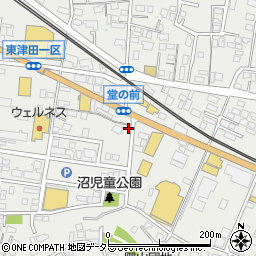 島根県松江市東津田町1105周辺の地図