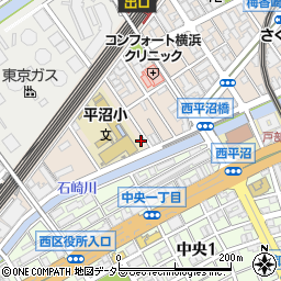 橋井ハイツ周辺の地図