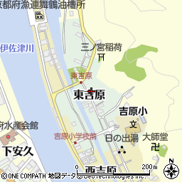 京都府舞鶴市東吉原353周辺の地図