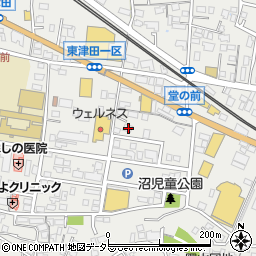 島根県松江市東津田町1110周辺の地図