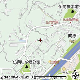 神奈川県横浜市保土ケ谷区仏向町1077周辺の地図