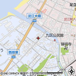 鳥取県米子市淀江町西原1318周辺の地図